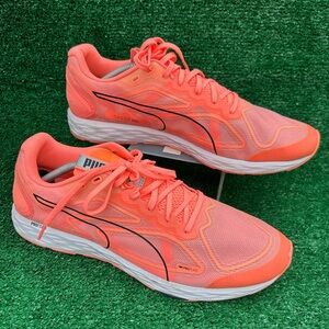 Puma Speed 300 Racer 2 Mens 11.5 Running Shoes Nrgy Peach Orange Pink 193104-04
